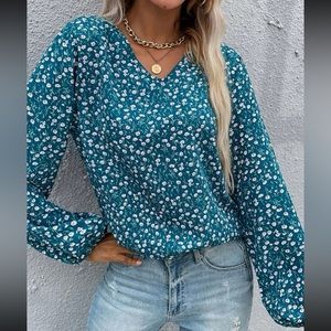 Floral blouse